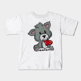 Puppy love Kids T-Shirt